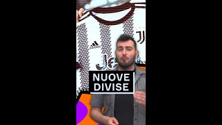 Juventus Roma Real ecco le nuove maglie shorts [upl. by Llenrev]