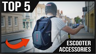 Top 5 Essential Escooter Accessories [upl. by Kaspar]