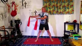 20 min isokinetic  isokinetisches Resistance bands  Theraband workout ✔ [upl. by Jabez]