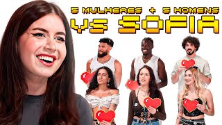 5 MULHERES  5 HOMENS vs SOFIA SANTINO ft DOARDA E CICLOPIN [upl. by Fraser266]