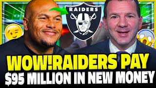 RAIDERS SURPRISE AND GIVE A BOMBASTIC INCREASE NOBODY WAS EXPECTING THISRAIDERS NEWS TODAY [upl. by Enniroc]