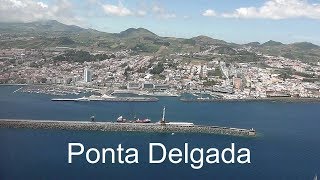 AZORES Ponte Delgada city  São Miguel Island [upl. by Rhee]