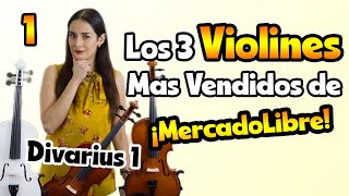 Los 3 Violines Más vendidos de MercadoLibre Divarius Parte 1  Review del Violín Divarius [upl. by Alimat]