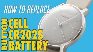 Replace Withings Activité POP Battery  How to [upl. by Aicrag]