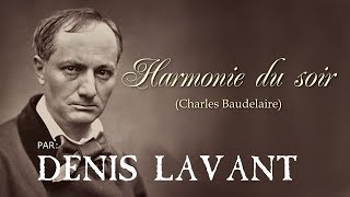 HARMONIE DU SOIR Charles Baudelaire [upl. by Mortie]