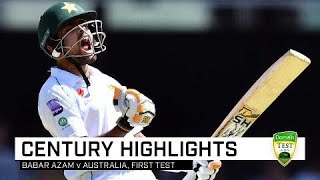 Babar makes a statement with Gabba century [upl. by Calmas]