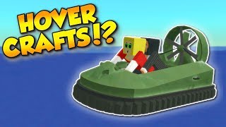 HOVERCRAFT amp BOAT UPDATE  Voxel Turf Gameplay  City Sky Base Building [upl. by Teteak]