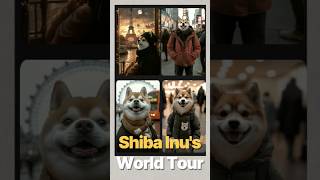 Shiba lets World Tour animals worldtraveler [upl. by Perron]