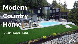 Modern Country Home  Alair Home Tour [upl. by Awad647]