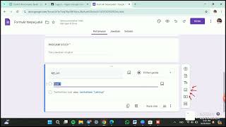 Tutorial Pembuatan Google Form [upl. by Lednahs676]