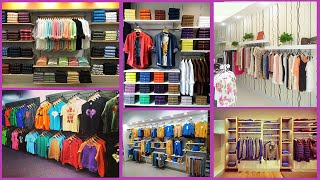 Cloth shop interior designCloth shop rack designCloth shop decoration idea Cloth shop display [upl. by Cesar]