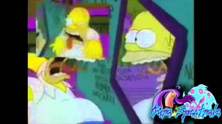 Homer Screaming Has a Sparta Remix [upl. by Trueman217]