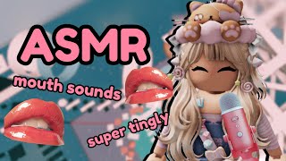 🧸ྀི Roblox ASMR ⋆˚✿˖° mouth sounds ✧₊⁺ inaudible ✧₊⁺ SUPER TINGLY [upl. by Tingey607]