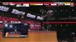 X Games 17 Vince Byron takes Bronze in BMX Vert Final [upl. by Tingey]