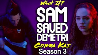 What If Sam Saved Demetri Cobra Kai Season 3 [upl. by Salokkin]