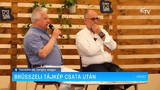 Brüsszeli tájkép csata után – Erdélyi Magyar Televízió [upl. by Wichern]