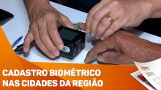 Cadastro biométrico nas cidades da região  TV SOROCABASBT [upl. by Sosthina]