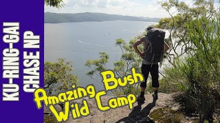 Wild Camp on Cliff  Kuringgai Chase NP  NSW Australia [upl. by Femmine]