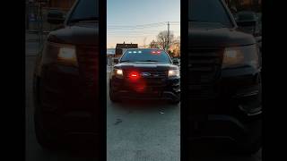 Finest Emergency Lighting Ford explorer police build Whelen Sound Off Federal Signal [upl. by Schwab]