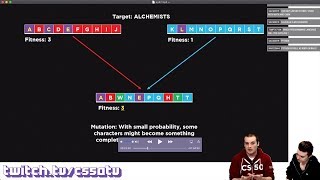 GENETIC ALGORITHMS  CS50 on Twitch EP 47 [upl. by Udelle993]