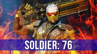 Overwatch 2  Soldier 76 Mythic Weapon Preview [upl. by Leopoldine]