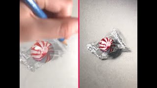 Peppermint Drawing Timelapse Realistic or just SemiRealistic [upl. by Aneret]