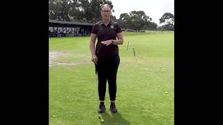 PGA Profession Jade Longstaff with a simple weight transfer drill [upl. by Arekat870]