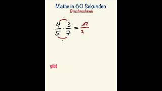 Achtung beim Bruchrechnen So multiplizierst Du Brüche richtig Mathe lernen mit Mathetipps 🧮🫶🏻 [upl. by Orsay475]