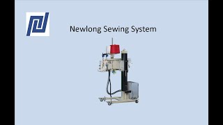 Bag Sewing System Tape Stitch System  Newlong Model A1PBEL [upl. by Neeluj115]