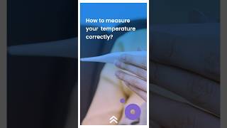 How to Check Body Temperature  Thermometer से बुखार कैसे चेक करें  bodytemperature [upl. by Kannan]