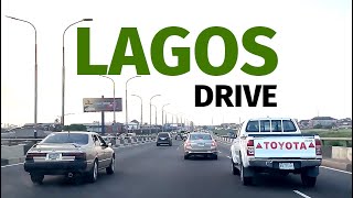 Lagos Sunset Drive 🌇🚘  Lagos Island to Lagos Mainland 🇳🇬 [upl. by Rases953]