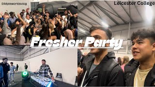 Fresher Party 🎉 Leicester College ❤️Bohot Maza Aya End miss mat karna 🤣dimpleworldsvlog [upl. by Ericha]