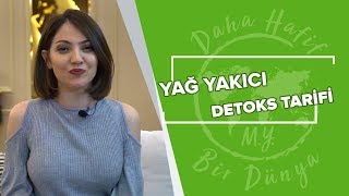 Yağ Yakıcı Detoks Tarifi  Diyetisyen Mehtap Yakut [upl. by Seiden]