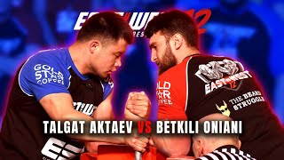 Betkili Oniani vs Talgat Aktaev East vs West 12 Middleweight Match [upl. by Munster]