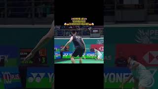 🇲🇾LEE ZII JIA TRADEMARK BACKHAND SMASH🔥😱‼️WHAT A BACKHAND SMASH💪‼️leeziijia leeziijiabackhandsmash [upl. by Fina]