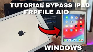 Full Tutorial Belajar Bypass iPad dan iPhone Tools Gratis Windows FRPFILE AIO [upl. by Xuaeb]