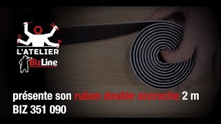 Tuto BizLine Le ruban double accroche pour fixer sans percer [upl. by Jeffie191]