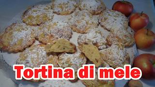 TORTINO DI MELE SOFFICE E LEGGERO  Ricetta facile [upl. by Yssirk]