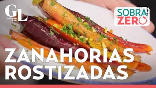 ¿Con zanahorias en el refrigerador Hazlas rostizadas con balsámico con esta receta [upl. by Htebesile]