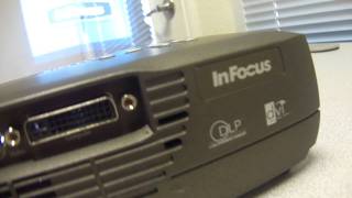 InFocus LP70 DLP Mini Projector Test [upl. by Hankins717]