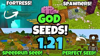 🔥SEEDS Best Seeds for Minecraft 121 Bedrock Edition pocket edition SEEDS [upl. by Mozelle]