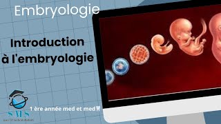 Cours introduction à lembryologie 1 ère année médecine et médecine dentaire [upl. by Leynad]