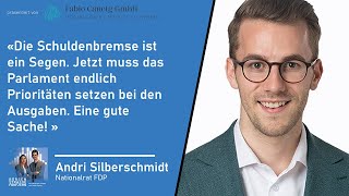 FDPNationalrat Andri Silberschmidt «Die Schuldenbremse ist ein Segen» [upl. by Ylloj]