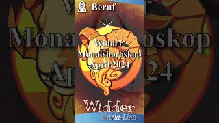 Widder BERUF 👷‍♀️ Horoskop April 2024 [upl. by Augustin]