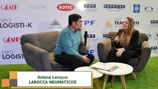 Expo Logistik 2024  Entrevista a Solana Larocca de Larocca Neumáticos [upl. by Gamaliel]