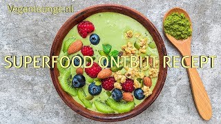 GEZOND ONTBIJT RECEPT MET SUPERFOOD IN 5 MINUTEN [upl. by Cut]