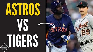 Astros vs Tigers WILD Showdown Can Houston Survive Detroits Hot Streak [upl. by Anthea]