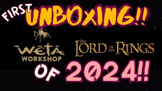 🔴 First Unboxing of 2024 Weta Workshop miniature Balrog lotr wetaworkshop balrog [upl. by Haida]