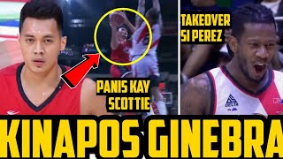 GINEBRA SCOTTIE MVP MODE  CJ PEREZ TAKEOVER  GINEBRA VS SMB HIGHLIGHTS [upl. by Llertak694]