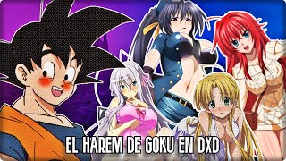 GOKU LLEGA AL MUNDO DE HIGH SCHOOL DXD  PELÍCULA COMPLETA 2024 [upl. by Nahguav]